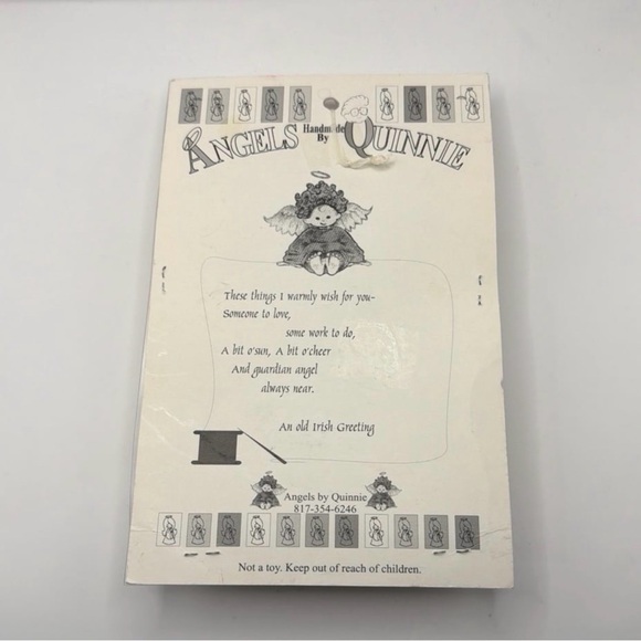 Angels Handmade by Quinnie Ornament - Picture 2 of 2